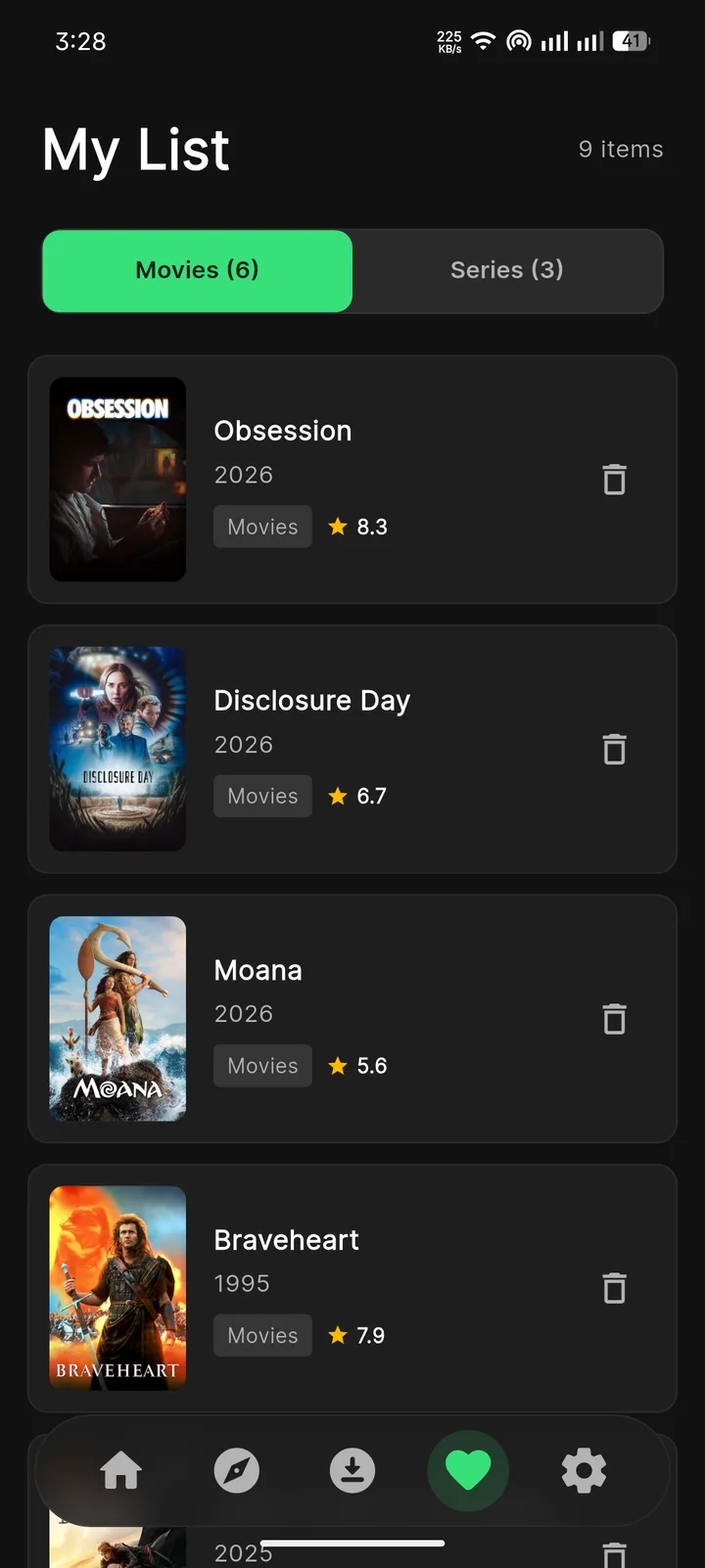 My List